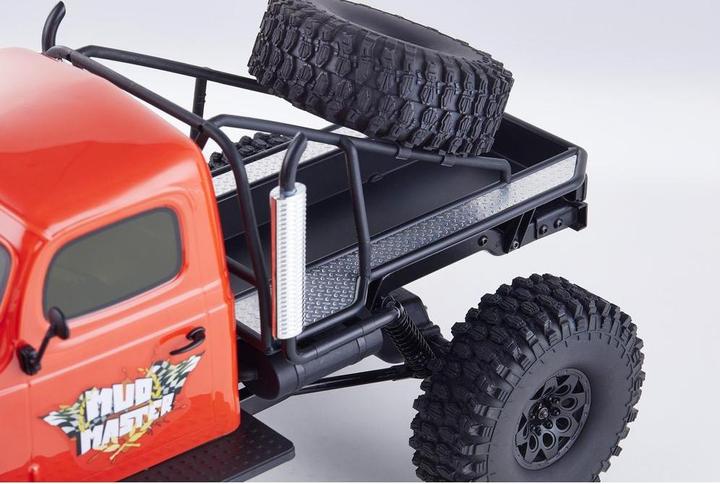 Immagine prodotto RocHobby Scala Crawler Atlas Mud Master 4WD Blu, ARTR, 1:10 (RTR pronto all'uso)