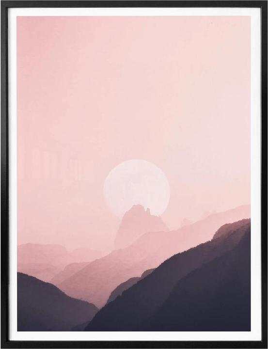 Image du produit Trenddeko Lever de soleil rose (50 x 60 cm)