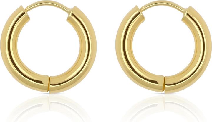 Muau Creolen (750/18K Gelbgold)