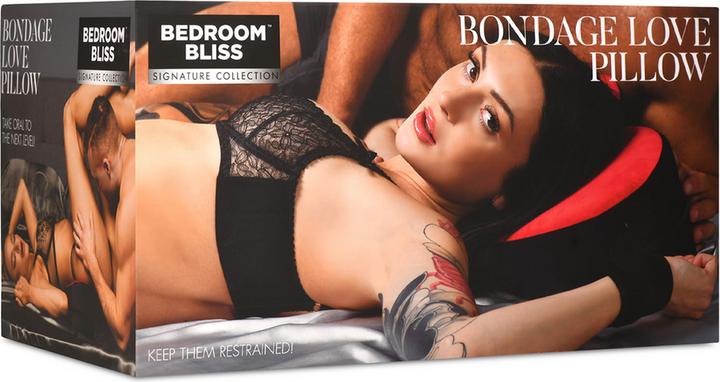 Produktbild Bedroom Bliss XR Brands BondageKissen Rot & Schwarz