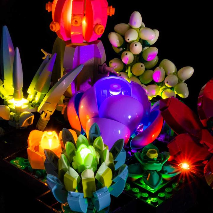 Produktbild Light my bricks LED Licht Set für LEGO 10309 Sukkulenten
