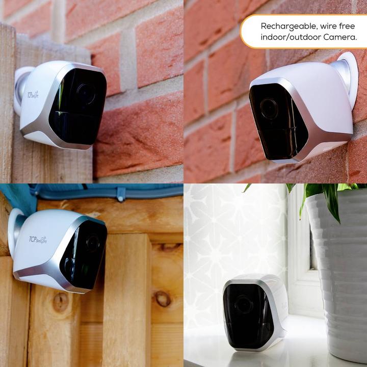 Produktbild TCP Smart Überwachungskamera WIFI Camera WLAN IP 1920 x 1080 Pixel (1920 x 1080 Pixels)