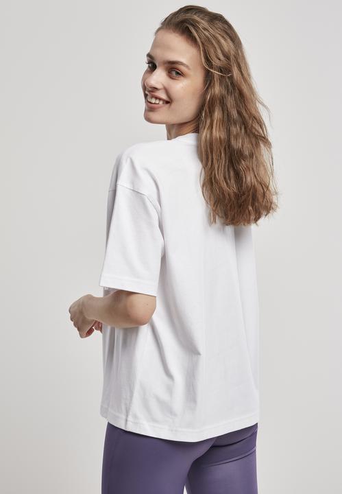 Actual product image Urban Classics Ladies Organic Oversized Pleat Tee 2-Pack (M)