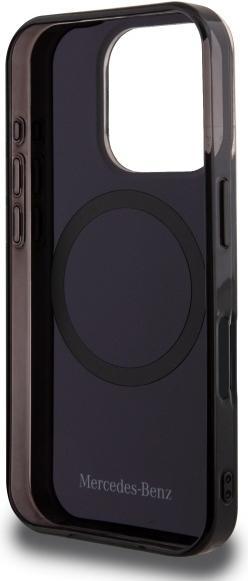 Actual product image Mercedes MEHMP16X23HBIKV iPhone 16 Pro Max 6.9" czarny niebieski/black blue hardcase MB Double La (Apple iPhone 16 Pro Max)