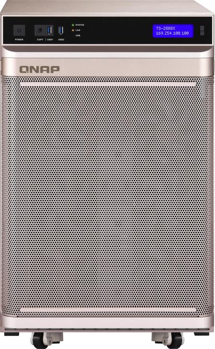 Image du produit QNAP TS-2888X-W2195-128G 28 baies Processeur Intel Xeon W-2195 18 coeurs DDR4 ECC Max. (0 TB)