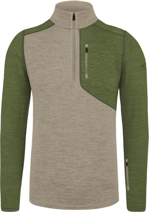Produktbild Normani Herren Merino Langarm mit 1/4 Zipper „Mildura“ - 9131 (S)