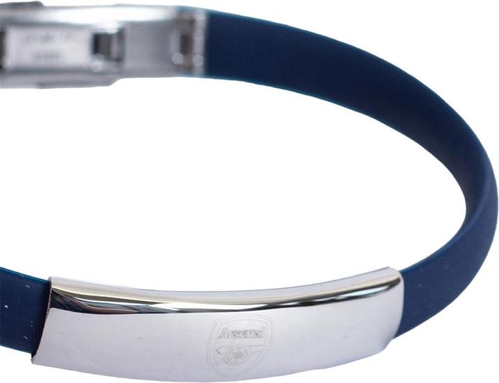 Actual product image Arsenal FC Silicone Bracelet (1 cm, 100% synthetic material)