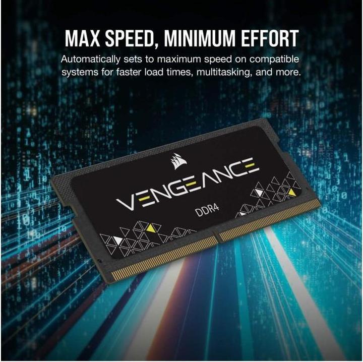 Image du produit Corsair Vengeance (1 x 16GB, 3200 MHz, RAM DDR4, SO-DIMM)