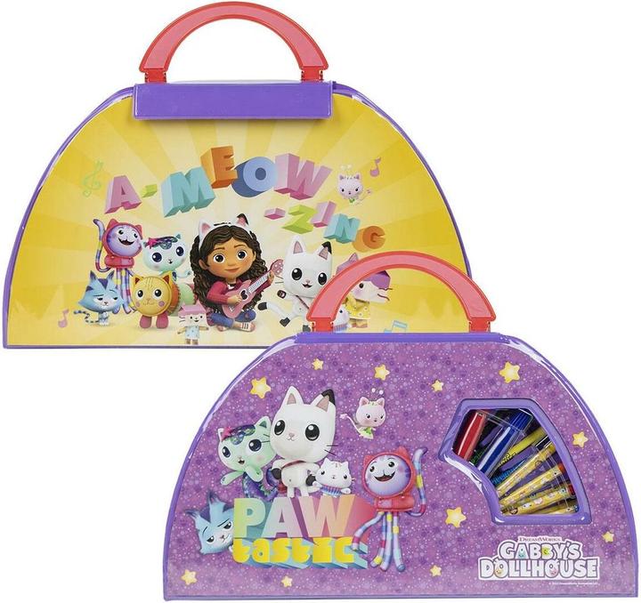 Gabby's Dollhouse Carry along Art Case - Paw tasti