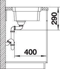 Produktbild Blanco Etagon 700-IF (Einbauspüle, 44 cm, 74 cm)