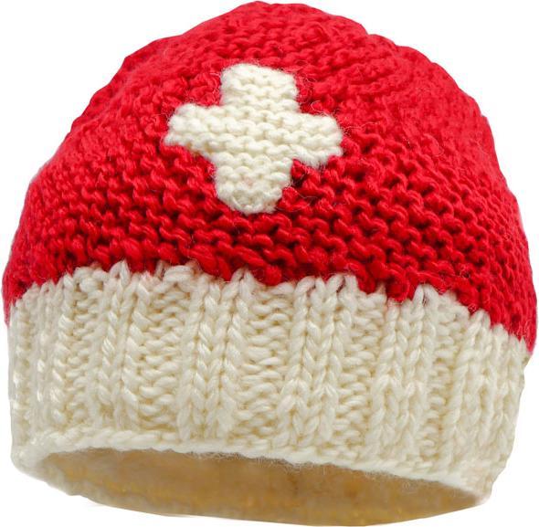 Image du produit TopSpirit Bonnet tricot av. croix suisse (Taille unique)