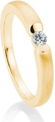 Breuning RING - BRILL. 0,10 Ct. H/si (53, 585/14 K Gold)