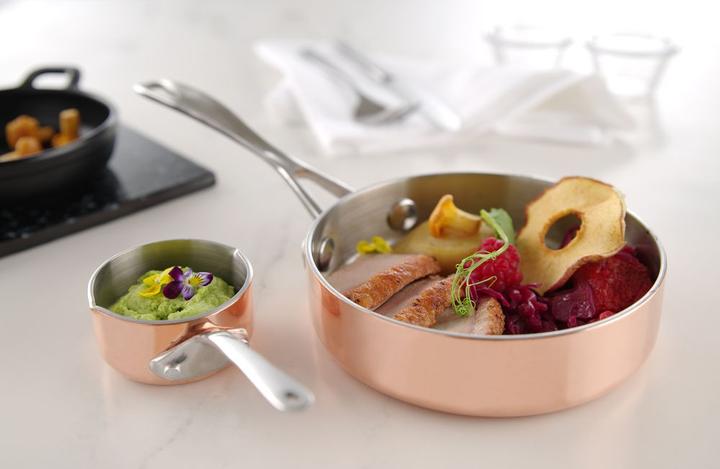 Produktbild Hendi Miniatur Bratpfanne (12 cm, Bratpfanne, Aluminium, Edelstahl)