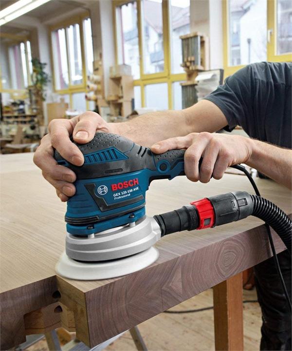 Actual product image Bosch Professional GEX 125-150 AVE Set incl. L-BOXX (Eccentric grinder, 400 W)
