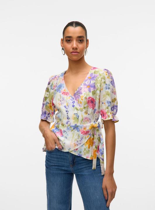 Actual product image Vero Moda Normal geschnitten V-Ausschnitt Top Top (XS)