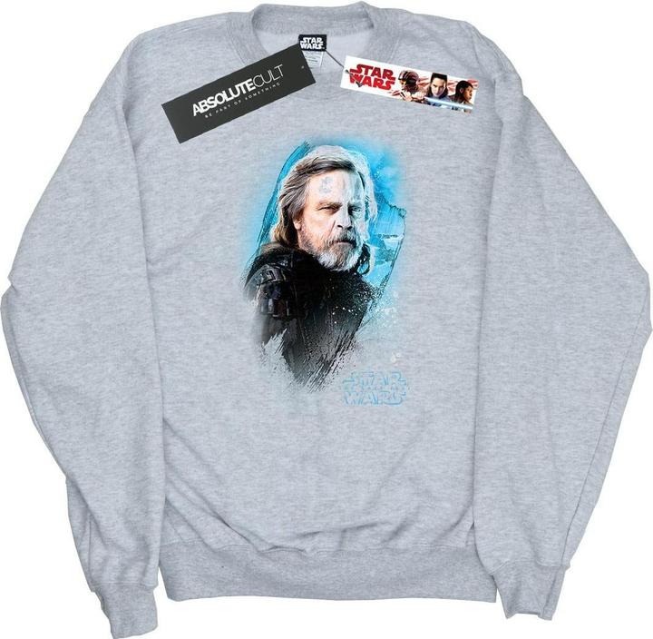 Star Wars The Last Jedi Luke Skywalker Brushed Sweatshirt (S)
