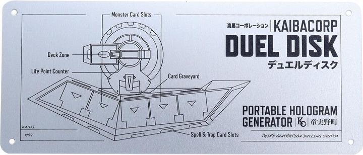 Image du produit Yu-Gi-Oh ! - Plaque Schématique Métal