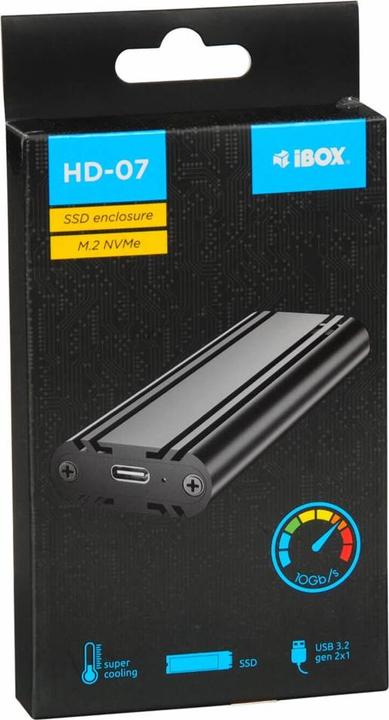 Produktbild iBox HD-07 SSD FESTPLATTENGEHÄUSE M.2 NVME (M.2)