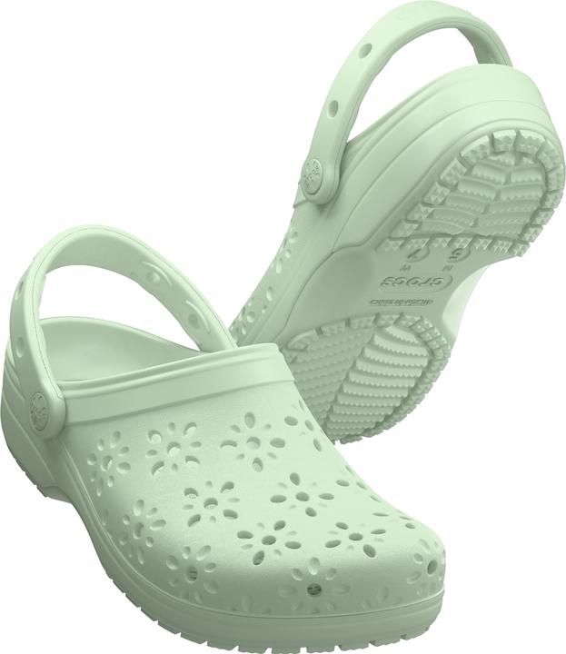 Actual product image Crocs Classic Floral Cut Out Clog (37, 38)