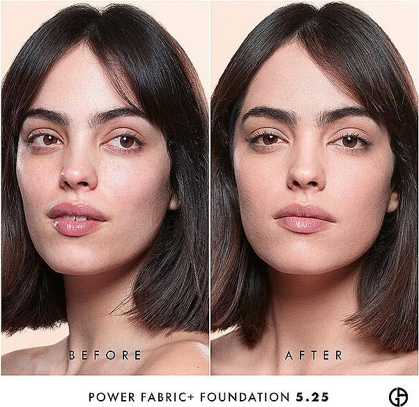 Actual product image Giorgio Armani Power Fabric + Longwear High Coverage Foundation ( 5.25 ) (5.25)