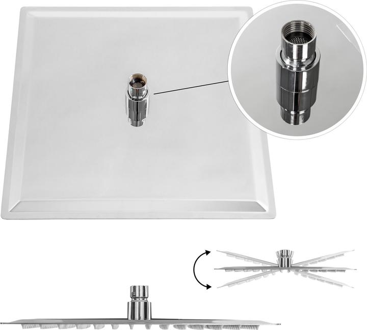 Produktbild tectake Regendusche (1 Strahlarten)