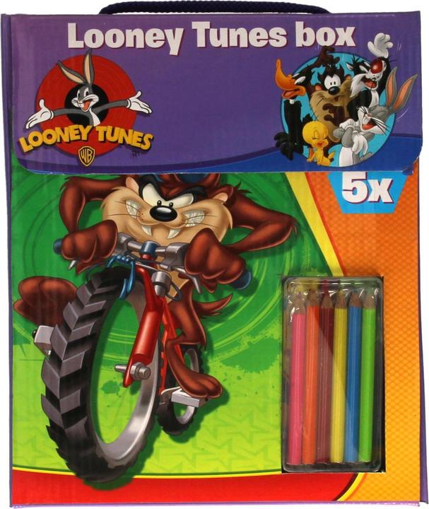 Image du produit Boîte de coloriage Looney Tunes avec crayons de couleur