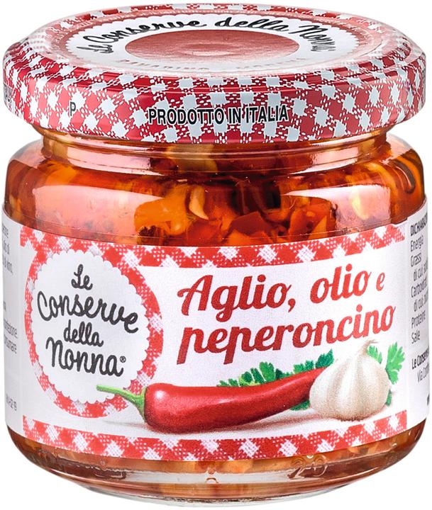 Conserve della Nonna Aglio e peperoncino in olio 95g (95 g)