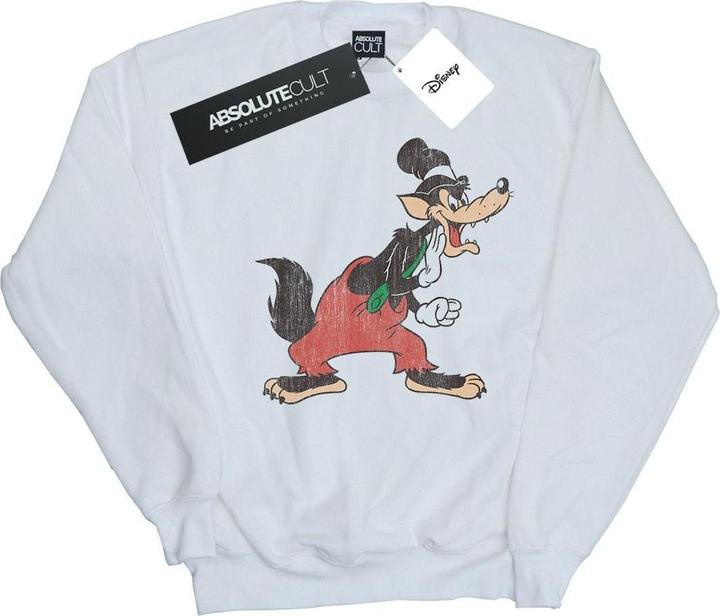 Disney Three Little Pigs Big Bad Wolf Sweatshirt Jungen