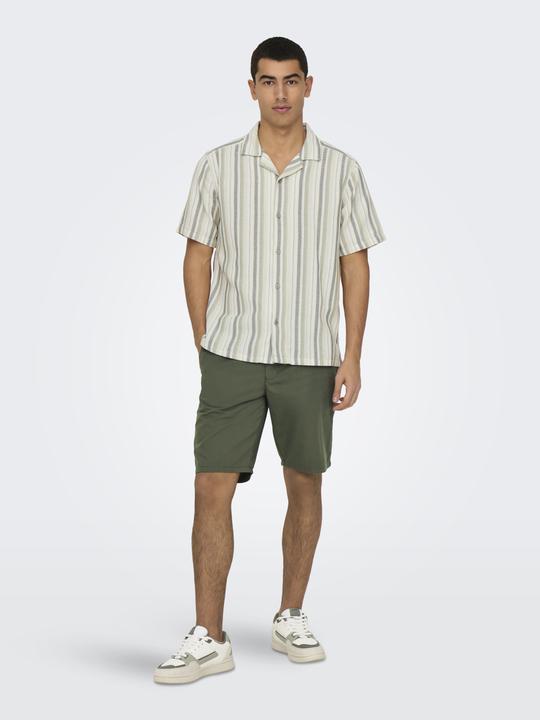 Produktbild Only & Sons Onstrev Life Reg Stripe Ss Shirt Noos (L)