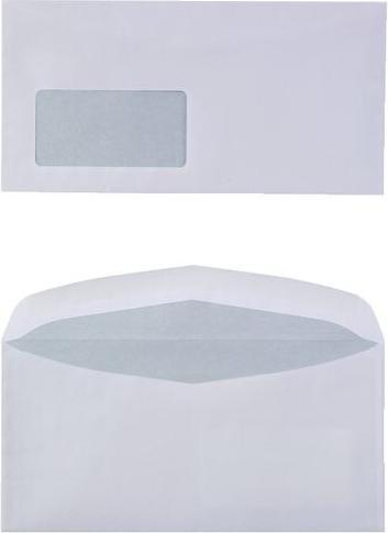 Produktbild Viking Geschäftsumschläge Mit Fenster C6/5 (229 x 114 mm, 1000 x)