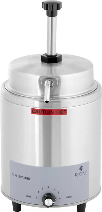 Produktbild Royal Catering Saucenspender mit Warmhaltefunktion Pumpspender Dosierspender 4,5 l 550 W