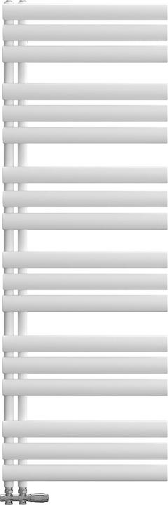 Produktbild Emke Elektrischer Badheizkörper, 1740x600mm - Weiss Ovalrohr-Handtuchtrockner (815 W)