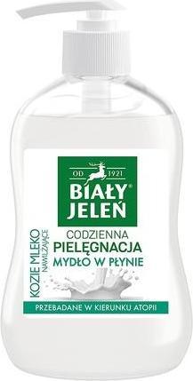 Actual product image Biały Jeleń White Deer - Daily Care Liquid Soap Moisturising Goat Milk 300ml (Liquid soap, 300 ml)