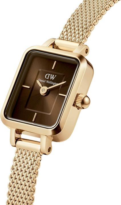 Productafbeelding Daniel Wellington Quadro Mini Evergold Amber Goud (Analoog horloge, 15.50 mm)