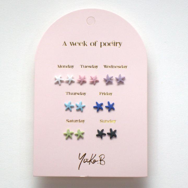 Yuko.B Eine Woche voller Poesie (Keramik, Edelstahl)