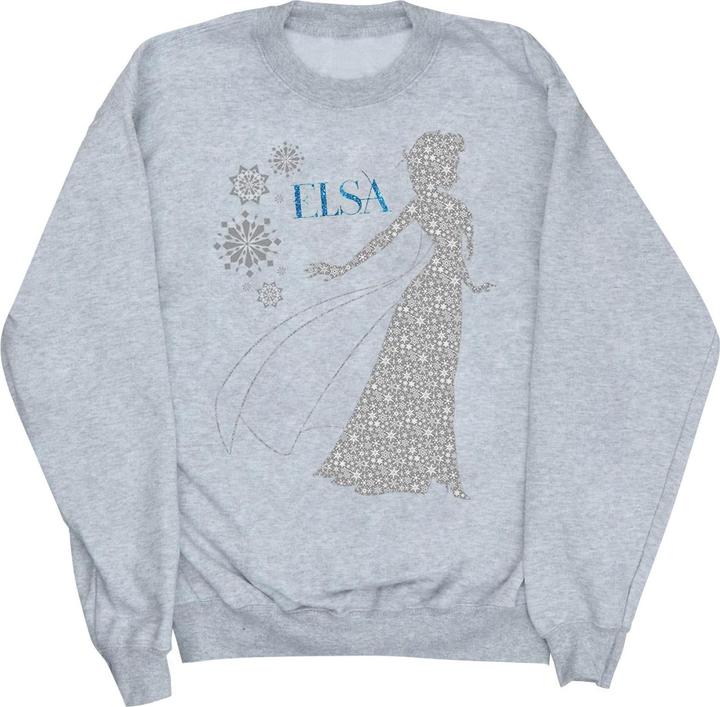 Disney Frozen Elsa Christmas Silhouette Sweatshirt (XXL)