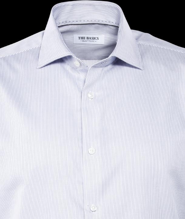 Immagine prodotto The Basics Hai Shirt Modern Fit mid blue (M)