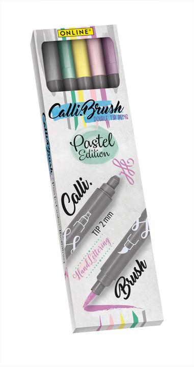 Produktbild Online Callibrush Handlettering (Mehrfarbig, 5 x)