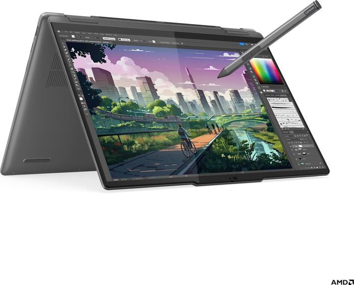 Immagine prodotto Lenovo Yoga 7 2-in-1 (14", AMD Ryzen 5 8640HS, 16 GB, 1000 GB, DE)