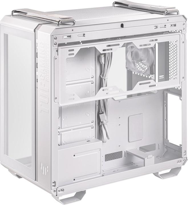 Produktbild ASUS Case TUF GT502 PLUS TG Gaming White (mATX, Mini-ITX, ATX)