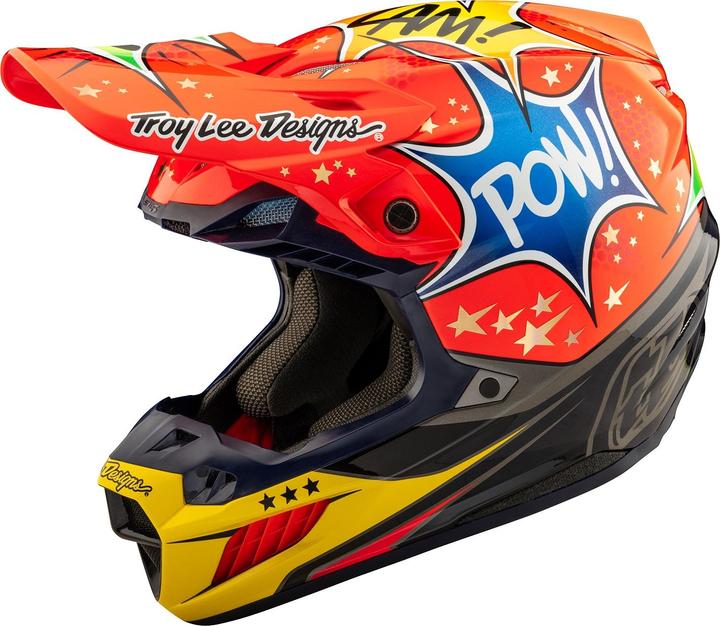 Troy Lee Designs SE5 ECE Composite Helmet - Cosmic Explosion