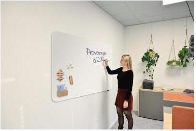 Image du produit Legamaster Porte-plume Wooden Whiteboard, marron clair