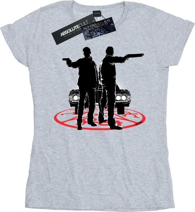 Supernatural Sam And Dean Silhouette TShirt (L)