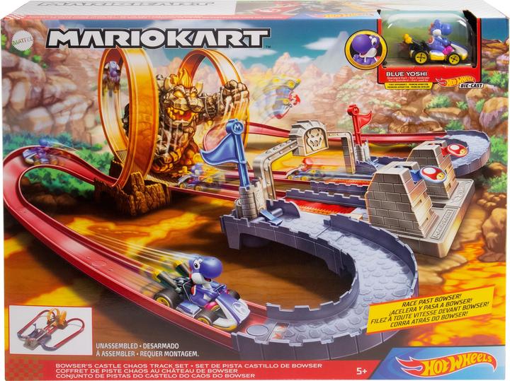 Image du produit Hot Wheels Roues chaudes Mario Kart Bowsers Castle Chaos Set de jeu