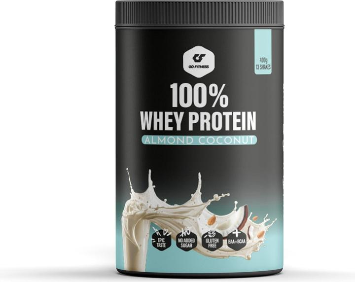 Actual product image Go Fitness 100% Whey Protein Almond Coconut (400g) (Coconut, 1 pcs., 400 g)