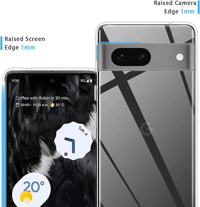 Produktbild Screenguard Flexible TPU Clear Case (Google Pixel 7)