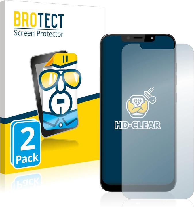Produktbild BROTECT Schutzfolie Displayschutz Klar (2 Stück, Gigaset GS195)