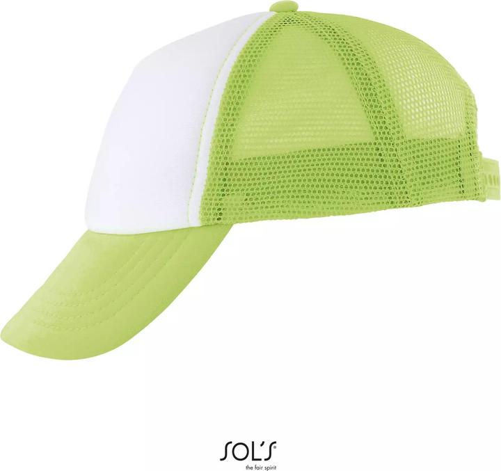 White, Fluorescent green