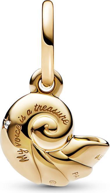 Produktbild Pandora Disney Arielle die Meerjungfrau Verzauberte Muschel (Gelbgold plattiert, Metalllegierung)