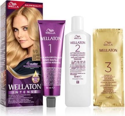 Image du produit Wella WELLATON couleur crème pour cheveux - Nuance : 9/0 très légère (L) (9, 0 Très Lightonde (L))